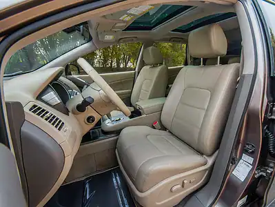 2015 Nissan Murano SL 3.5L 6 Cylinders Engine Grey Beige SUV GCC Specs