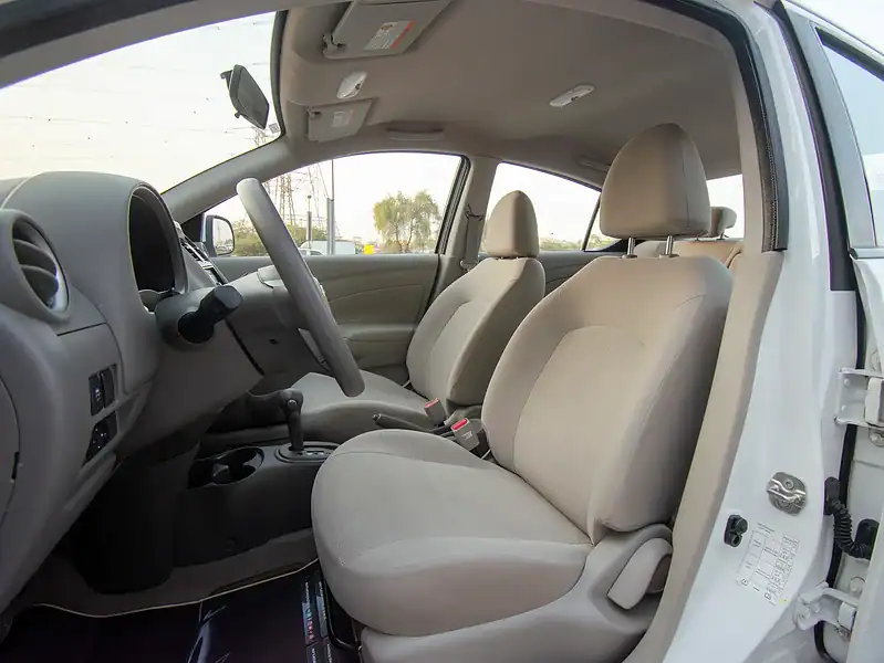 2023 Nissan Sunny SV GCC Specs 4 Cylinder Engine White Beige Sedan