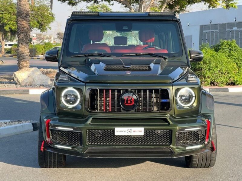 2021 Mercedes-Benz G 63 AMG First Edition 5.5L 8 Cylinder Engine Green Red