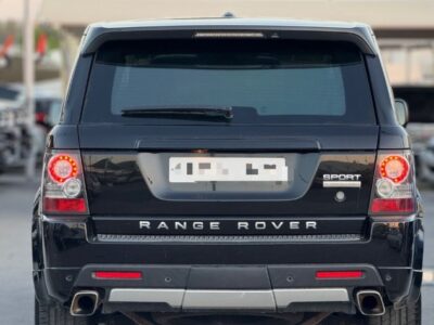 2010 Land Rover Range Rover Sport 8-Cylinder Supercharged Engine Black Orange
