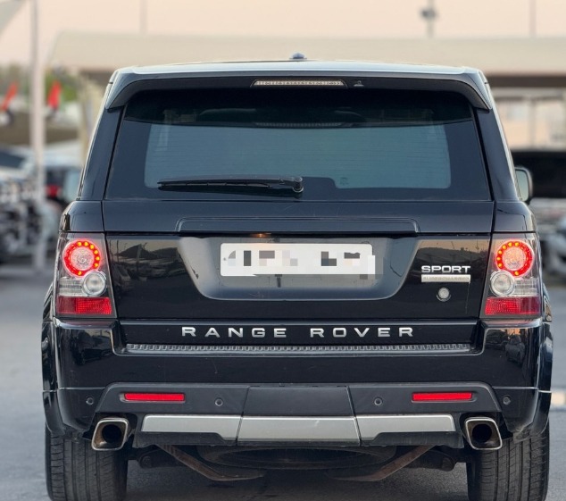 2010 Land Rover Range Rover Sport 8-Cylinder Supercharged Engine Black Orange