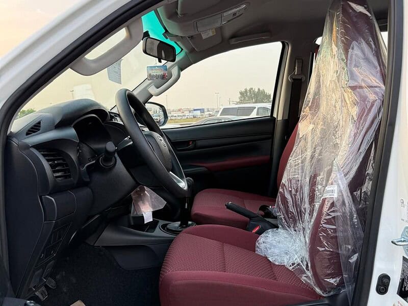 2025 Toyota Hilux GL 2 2.4L 4 Cylinders Engine AWD White Red GCC Specs