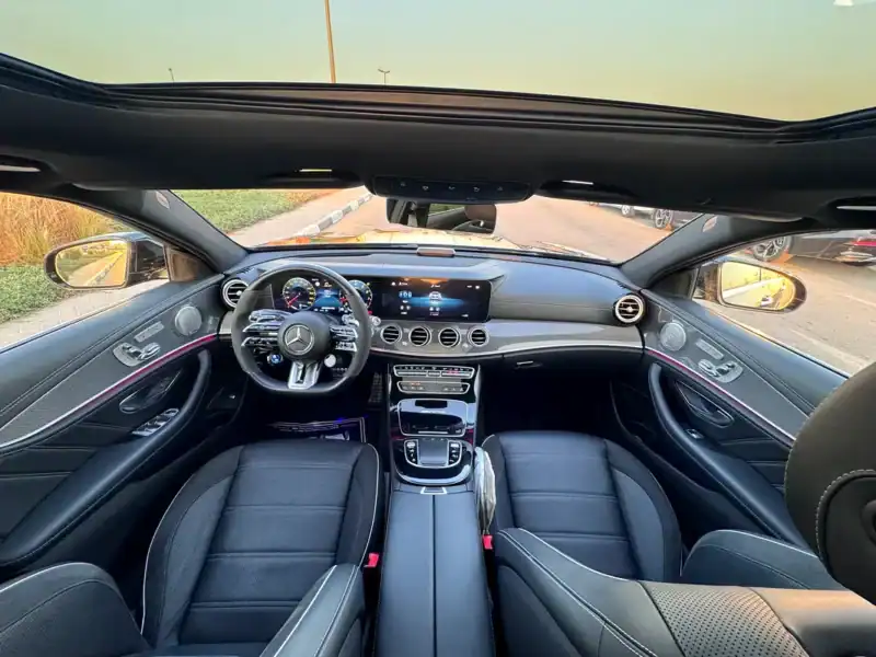 2021 Mercedes-Benz E-Class AMG E 63 S 8 Cylinders Engine Black Sedan