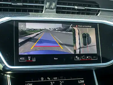 2021 Audi S6/RS6 4.0 TFSI Quattro 8 Cylinders Engine Blue Black Sedan