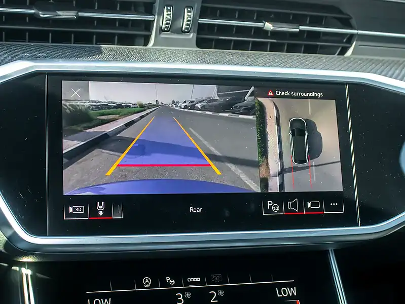 2021 Audi S6/RS6 4.0 TFSI Quattro 8 Cylinders Engine Blue Black Sedan