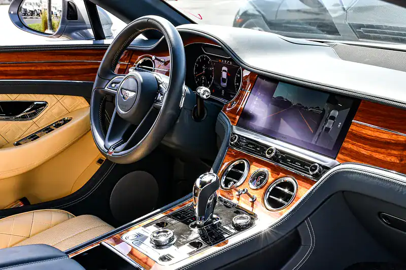 2019 Bentley Continental GT 12 Cylinder Engine Grey Beige Sedan