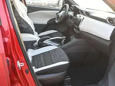 2025 Nissan Magnite SL TURBO CVT 4 Cylinders Engine Red Black SUV