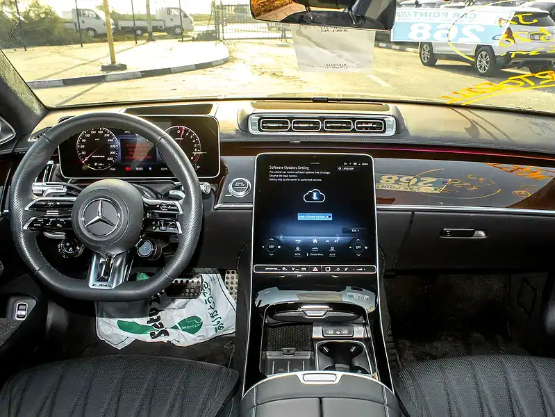 2023 Mercedes-Benz S-Class S 63 AMG 8 Cylinders Engine Grey Black Sedan