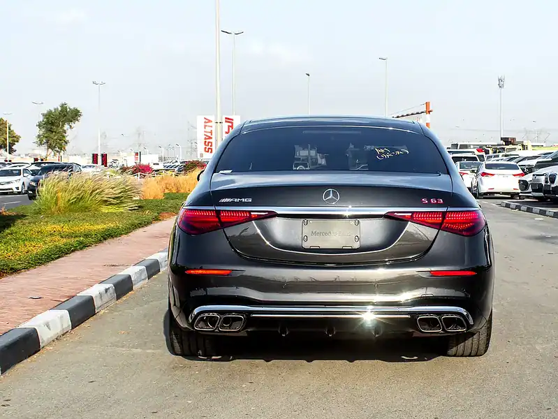 2023 Mercedes-Benz S-Class S 63 AMG 8 Cylinders Engine Grey Black Sedan