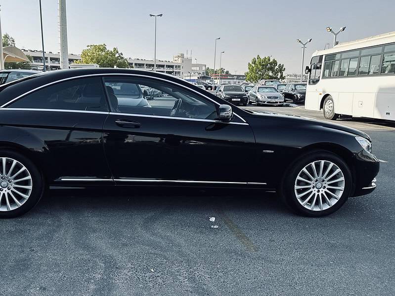2012 Mercedes-Benz CL550 4.6 litre V8 Engine Petrol Black Black Sedan