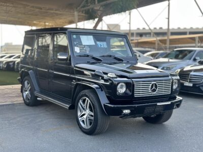 2008 Mercedes-Benz G55L AMG 5.4 litre V8 Engine Petrol Black SUV