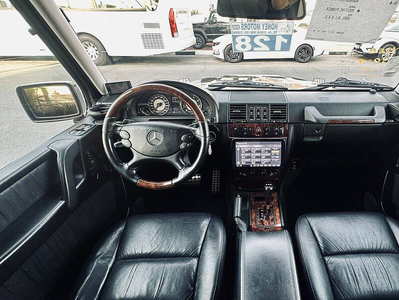 2008 Mercedes-Benz G55L AMG 5.4 litre V8 Engine Petrol Black SUV