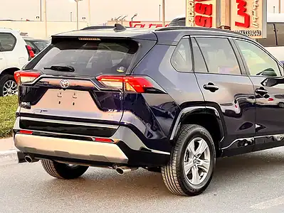 2023 Toyota Rav 4 Special Edition 4 Cylinder Engine Blue Black SUV