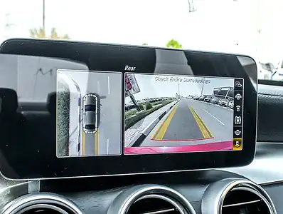 2021 Mercedes-Benz C-Class C43 AMG 6 Cylinder Engine Red Black Sedan