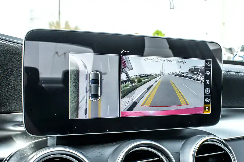 2021 Mercedes-Benz C-Class C43 AMG 6 Cylinder Engine Red Black Sedan