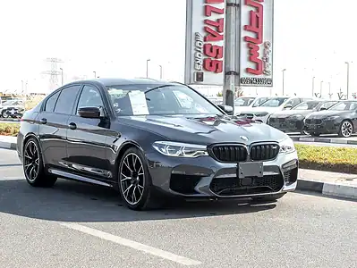 2019 BMW M5 M5 Competition 8 Cylinders Engine Grey Black Sedan