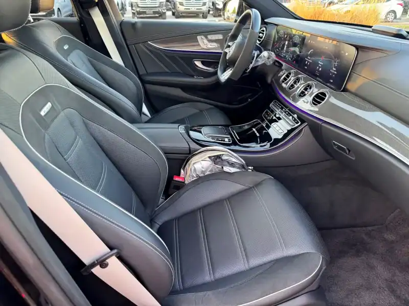 2021 Mercedes-Benz E-Class AMG E 63 S 8 Cylinders Engine Black Sedan