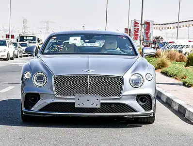 2019 Bentley Continental GT 12 Cylinder Engine Grey Beige Sedan