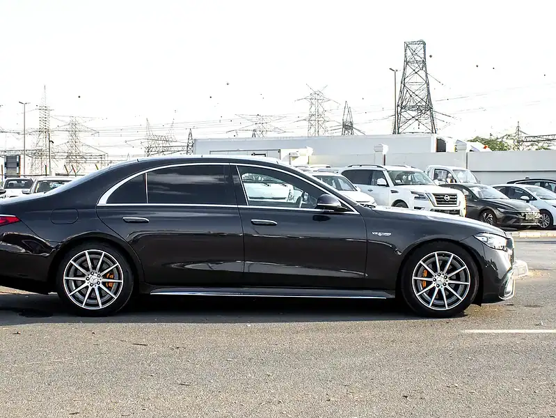 2023 Mercedes-Benz S-Class S 63 AMG 8 Cylinders Engine Grey Black Sedan