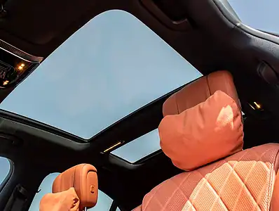 2021 Mercedes-Benz S-Class S 400 4Matic 6 Cylinders Engine Silver Tan Sedan