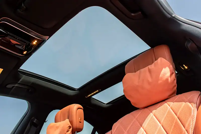 2021 Mercedes-Benz S-Class S 400 4Matic 6 Cylinders Engine Silver Tan Sedan