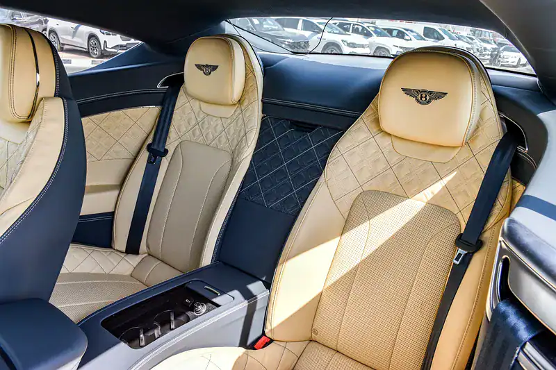 2019 Bentley Continental GT 12 Cylinder Engine Grey Beige Sedan