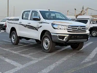 2025 Toyota Hilux GL 2 2.4L 4 Cylinders Engine AWD White Red GCC Specs