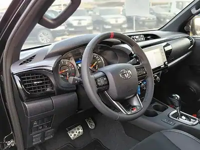 2025 Toyota Hilux GR Sport 4.0 litre 6 Cylinders Engine Black Pick Up Truck