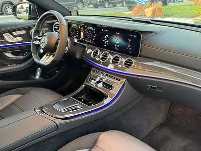 2021 Mercedes-Benz E-Class AMG E 63 S 8 Cylinder Engine Black Sedan