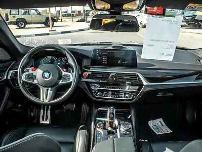 2019 BMW M5 M5 Competition 8 Cylinders Engine Grey Black Sedan