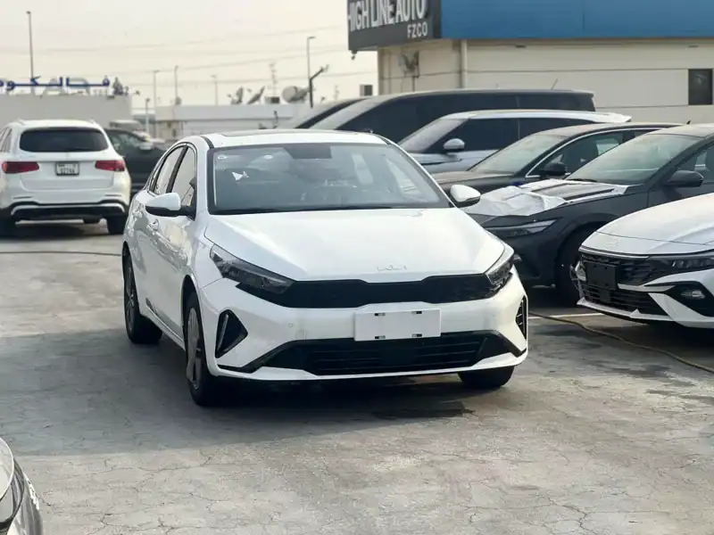 2025 Kia K3 Other K3 1.5L COMFORT 4 Cylinder Engine White Black Sedan
