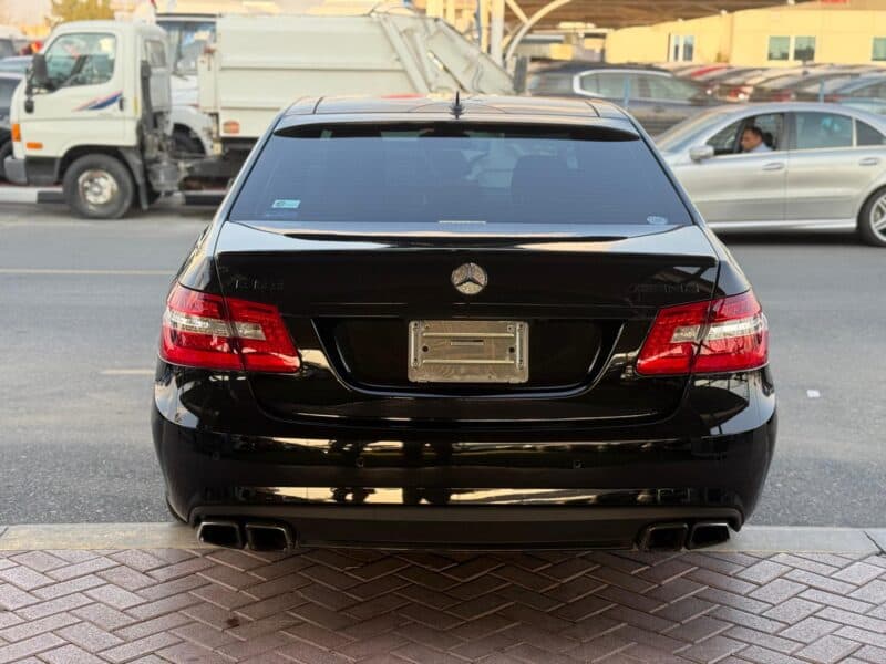 2010 Mercedes-Benz E63 AMG 6.2 litre V8 Engine Petrol Black RWD