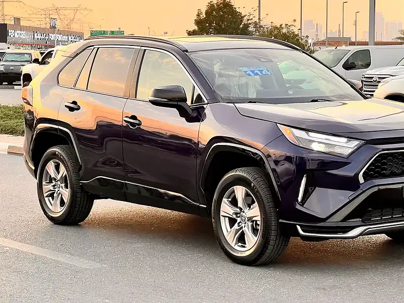 2023 Toyota Rav 4 Special Edition 4 Cylinder Engine Blue Black SUV