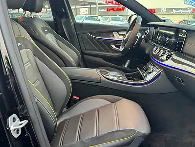 2021 Mercedes-Benz E-Class AMG E 63 S 8 Cylinder Engine Black Sedan