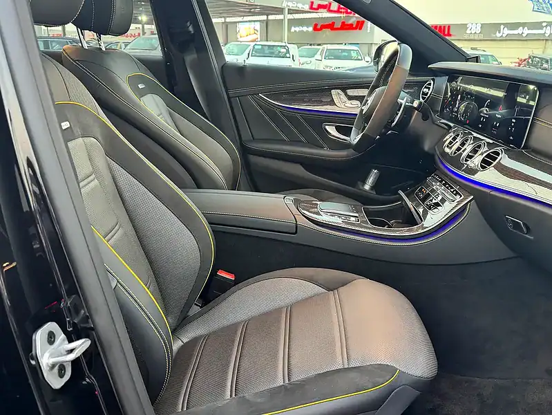 2021 Mercedes-Benz E-Class AMG E 63 S 8 Cylinder Engine Black Sedan