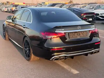 2021 Mercedes-Benz E-Class AMG E 63 S 8 Cylinders Engine Black Sedan