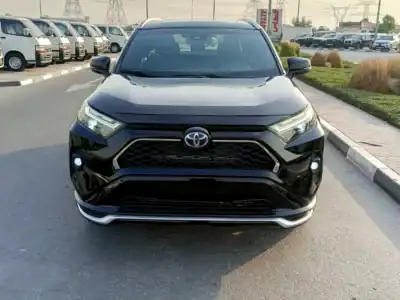 2023 Toyota Rav 4 XSE Hybrid 4 Cylinders Engine Black SUV Very Clean Car