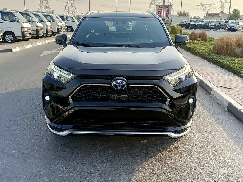 2023 Toyota Rav 4 XSE Hybrid 4 Cylinders Engine Black SUV Very Clean Car