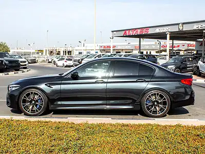 2019 BMW M5 M5 Competition 8 Cylinders Engine Grey Black Sedan