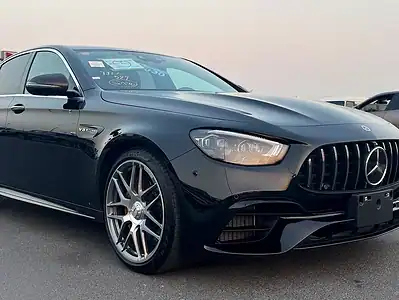 2021 Mercedes-Benz E-Class AMG E 63 S 8 Cylinder Engine Black Sedan