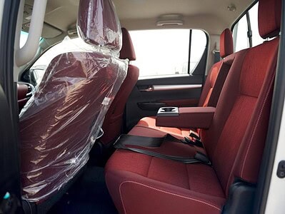 2025 Toyota Hilux GLX 2.7L Double Cab Utility 4WD MT White Red Pick Up