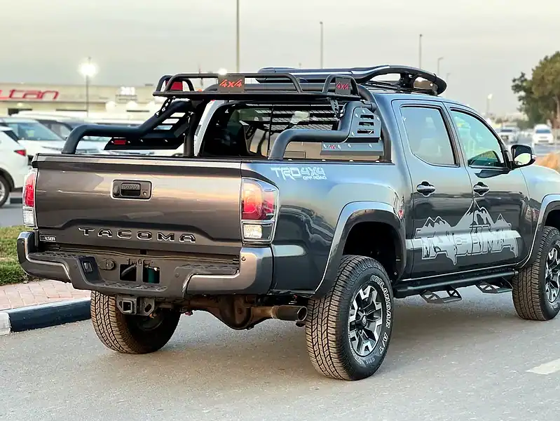 2021 Toyota Tacoma SR5 Double CA 6 Cylinders Engine Grey Black Pick Up