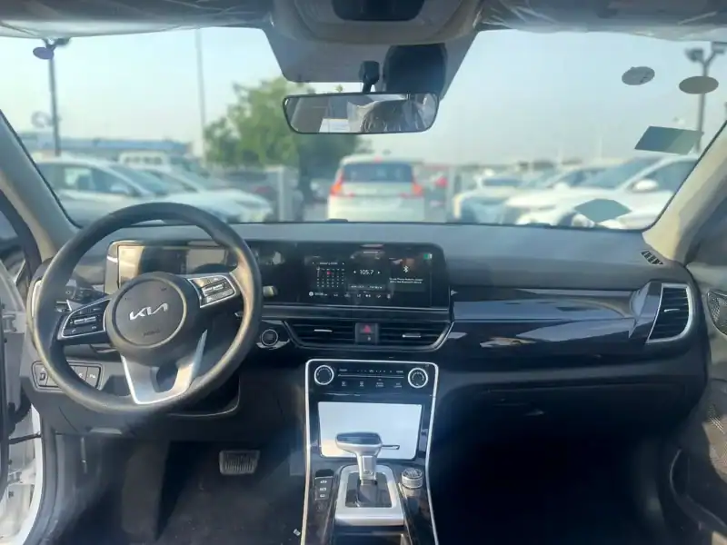 2025 Kia Seltos Other 4 Cylinders Engine White Black Crossover BLACK ROOF