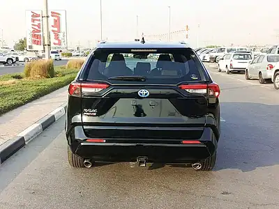2023 Toyota Rav 4 XSE Hybrid 4 Cylinders Engine Black SUV Very Clean Car