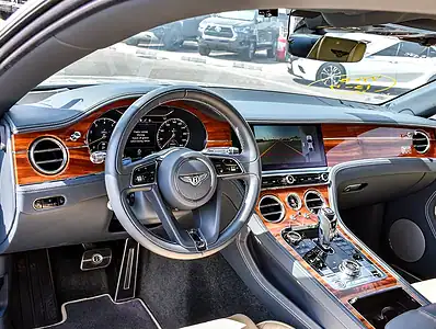 2019 Bentley Continental GT 12 Cylinder Engine Grey Beige Sedan