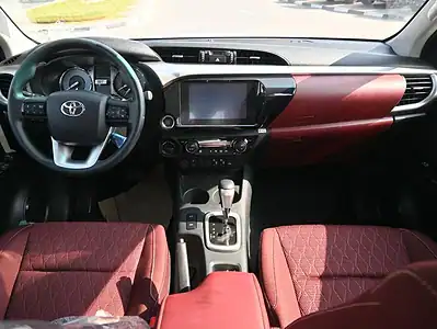 2025 Toyota Hilux S GLX 2.4L 4 Cylinder Engine 4WD AT Diesel White Red