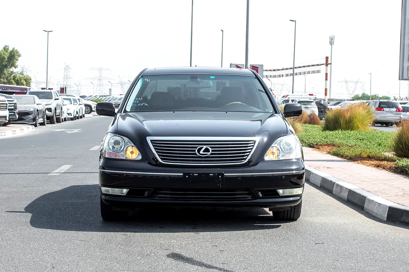 2004 Lexus LS-Series 1/2 Ultra 8 Cylinders Engine Petrol Black Sedan
