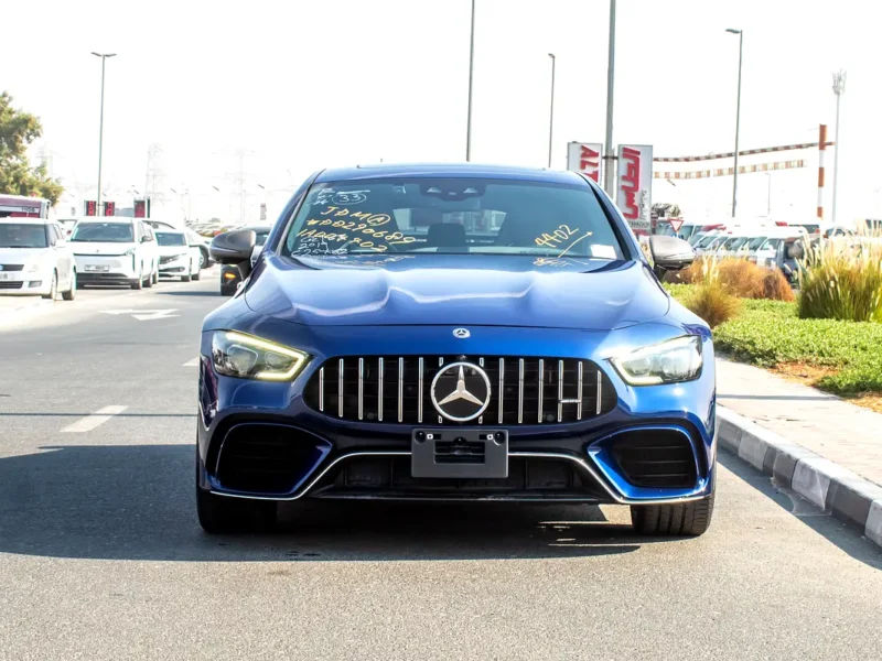 2019 Mercedes-Benz AMG GT 63 S 8 Cylinders Engine Petrol Blue Grey Sedan