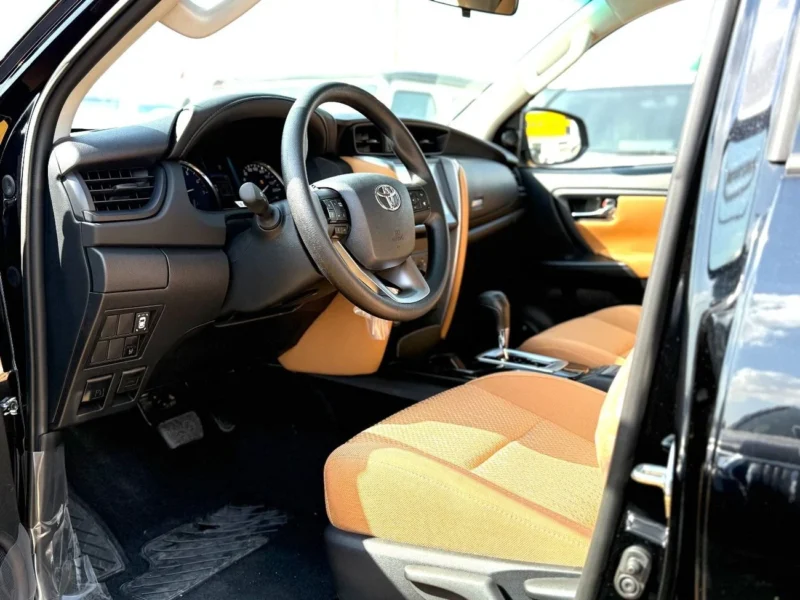 2026 Toyota Fortuner 2.7L V4 Cylinder PETROL Engine Black Tan SUV GCC Specs