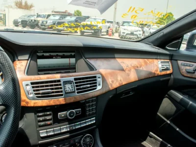 2013 Mercedes-Benz CLS-Class CLS 63 AMG 8 Cylinder Engine Blue Black